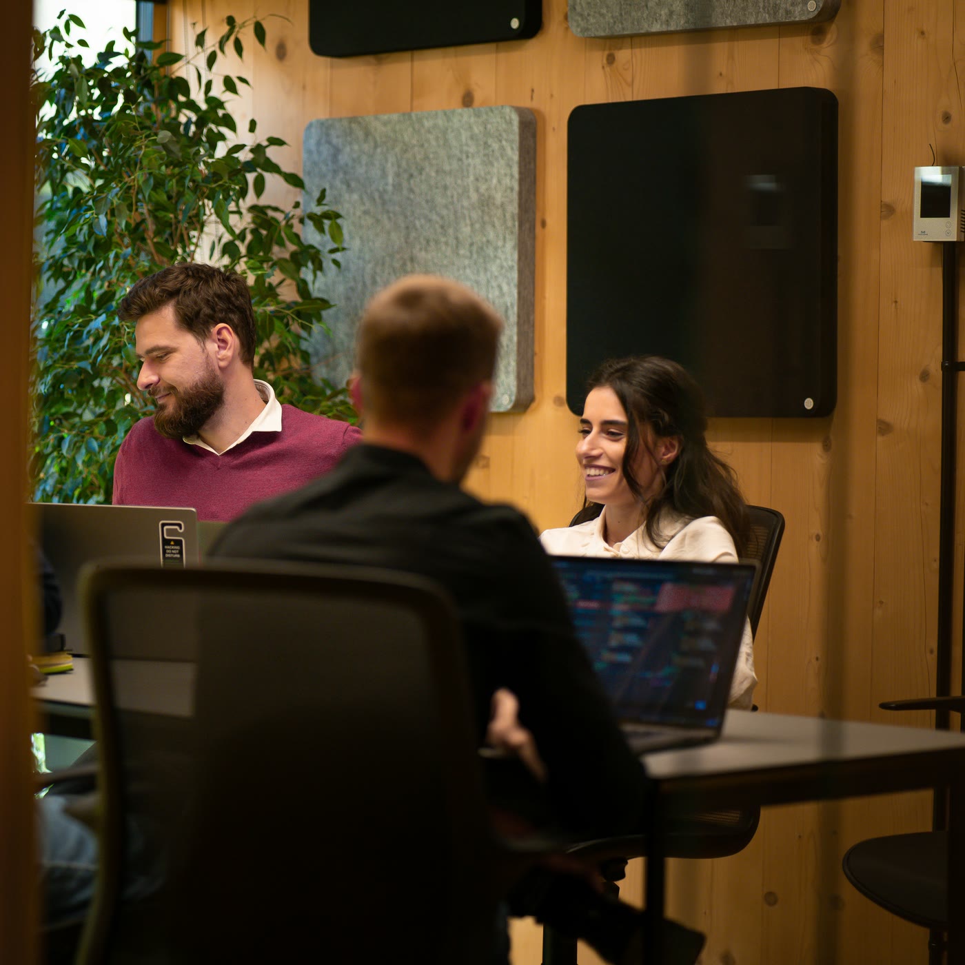 Operations team collaborating in a product delivery meeting